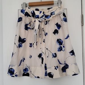 Club Monaco buttondown skirt